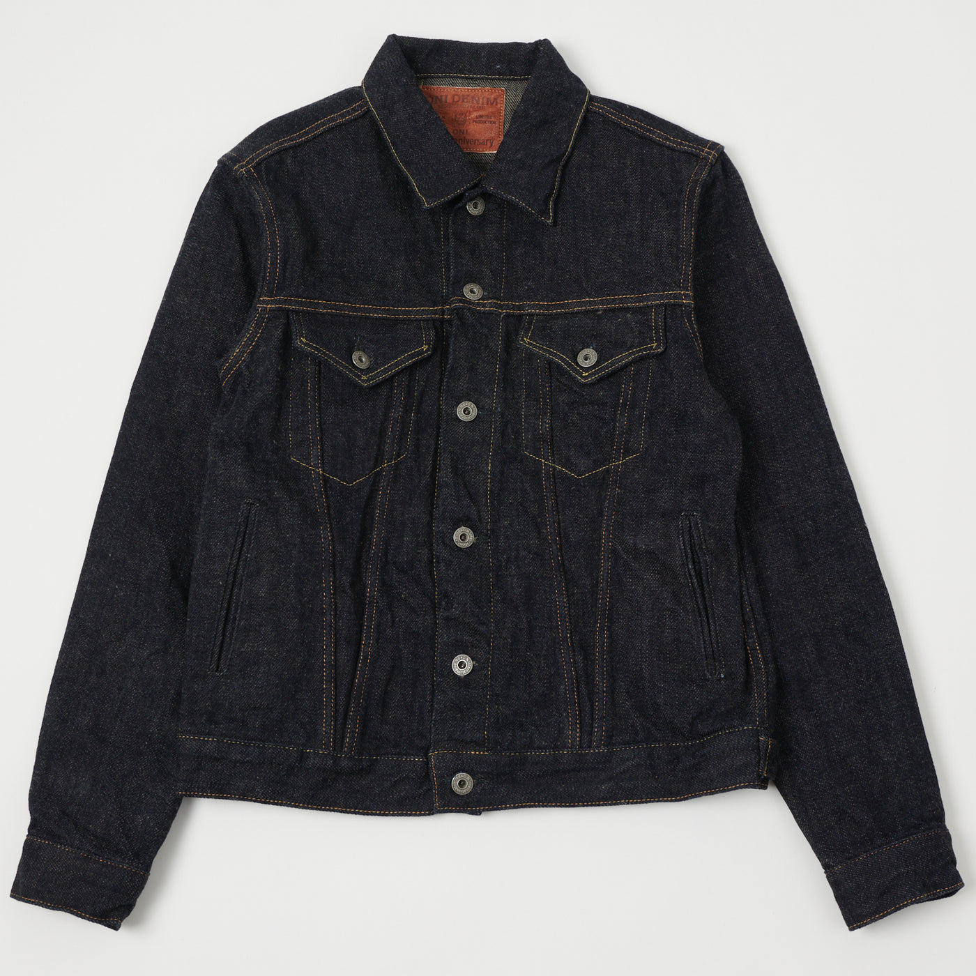 ONI Denim 02527P 20th Anniversary Blue Cast Type III Denim Jacket - Rinsed