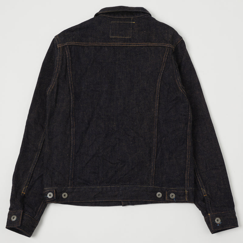 ONI 02527P 20th Anniversary Red Cast Type III Denim Jacket - Rinsed