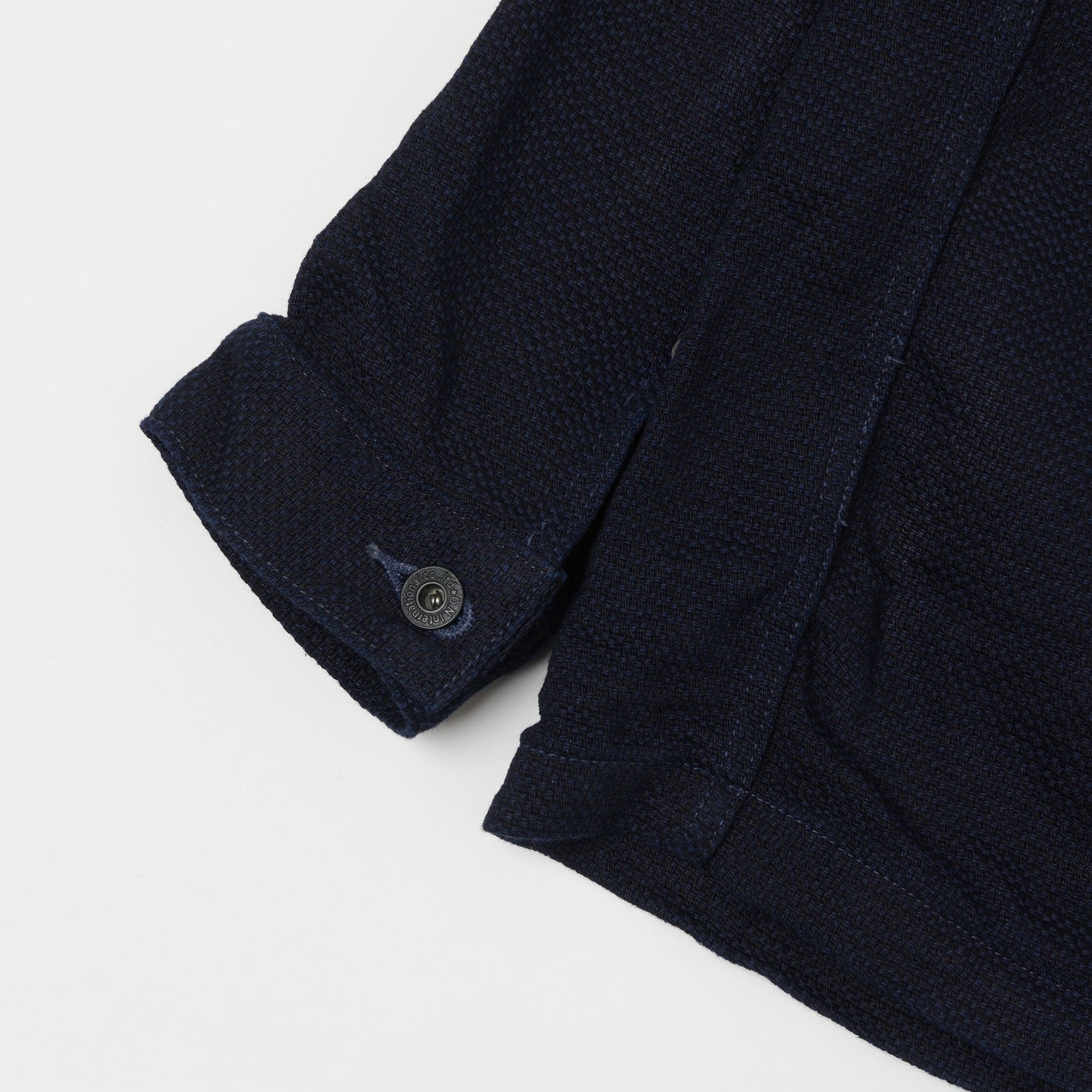 ONI 03100-ID Sashiko Dobby Coverall Jacket - Indigo | SON OF