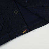 ONI 03100-ID Sashiko Dobby Coverall Jacket - Indigo