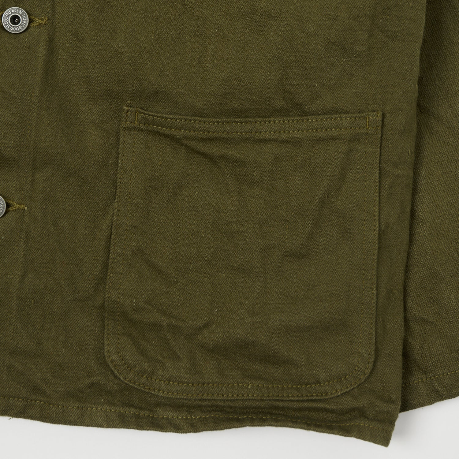 ONI Denim 03501-DKOLSF Sulfur Coverall Jacket - Dark Olive