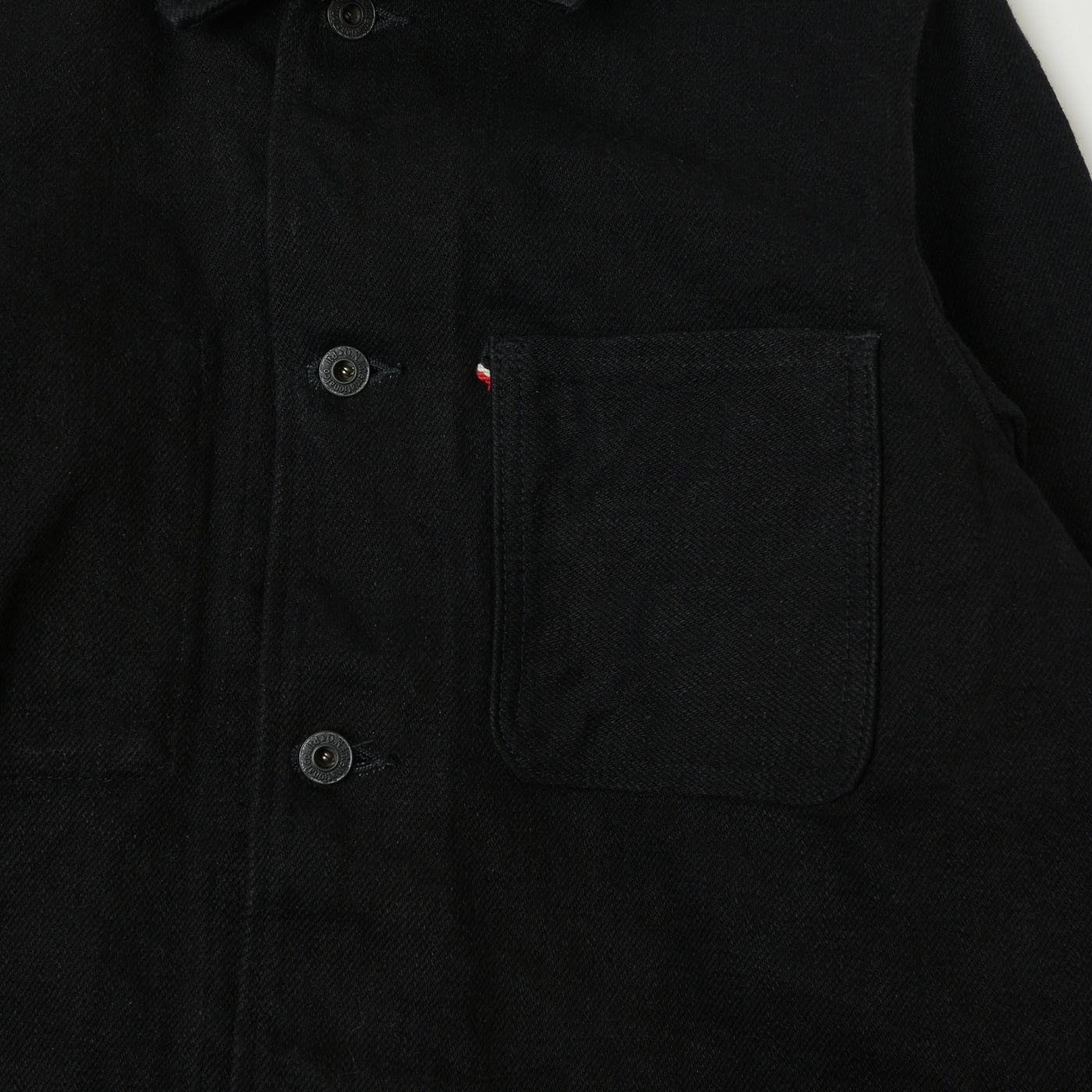 ONI 03502ZR-BKBK 'Secret Denim' Coverall Jacket - Rinsed ONI 03502ZR-BKBK 'Secret Denim' Coverall Jacket - Rinsed