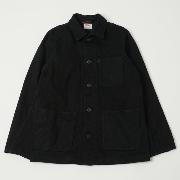 ONI Denim 03502ZR-BKBK 'Secret Denim' Coverall Jacket - Rinsed
