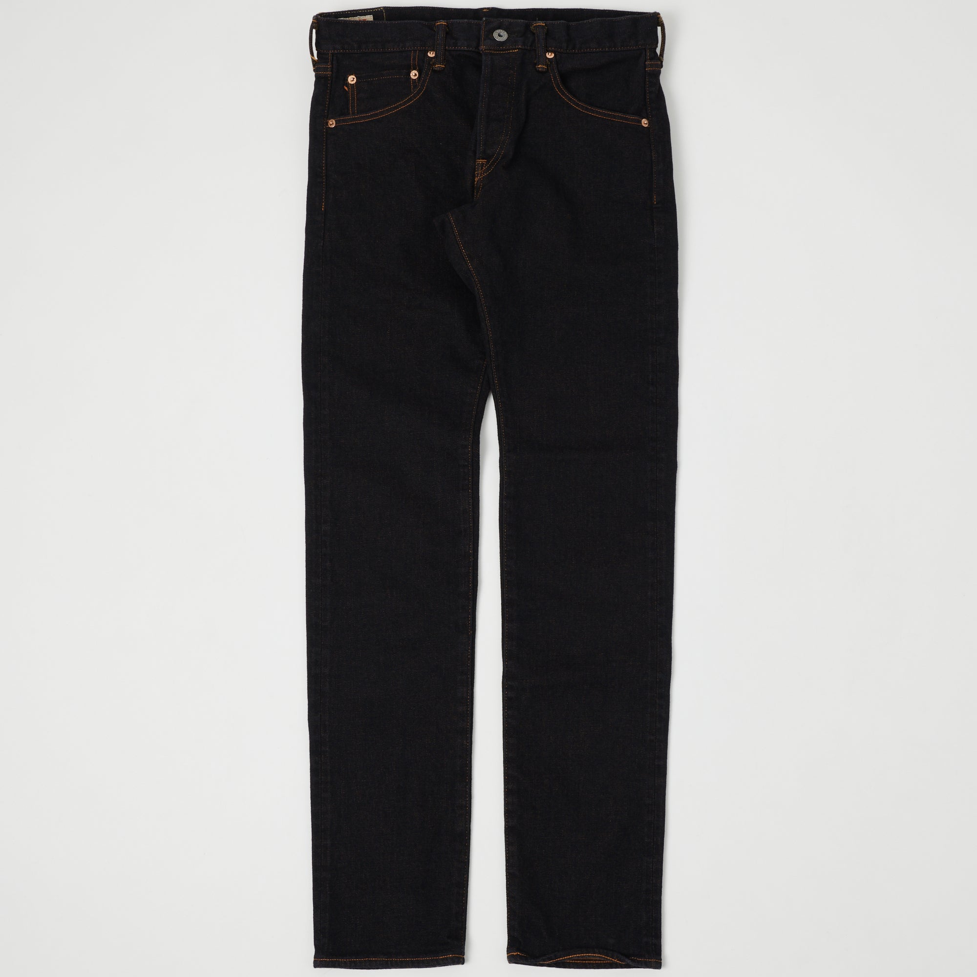 ONI Denim 122S-RU Slim Tapered Jean - Rust Overdye One Wash