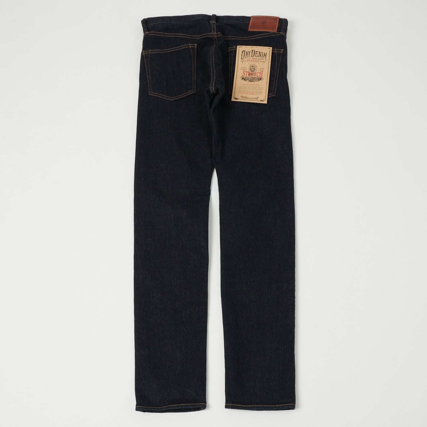 ONI Denim 122S-BE 15oz Slim Tapered Stretch Jean - One Wash