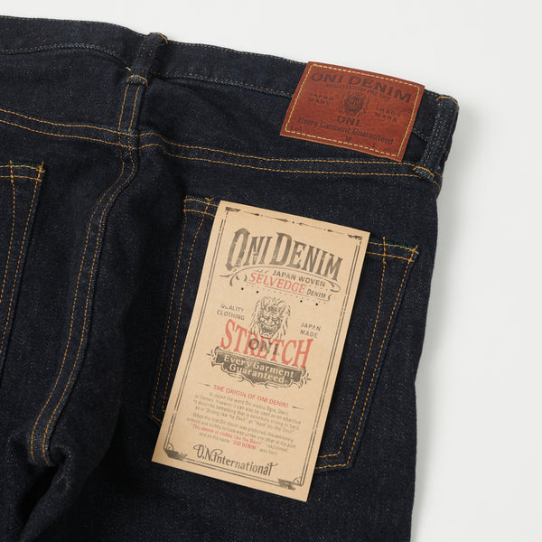 ONI 122S-BE 15oz Regular Tapered Stretch Jean - One Wash