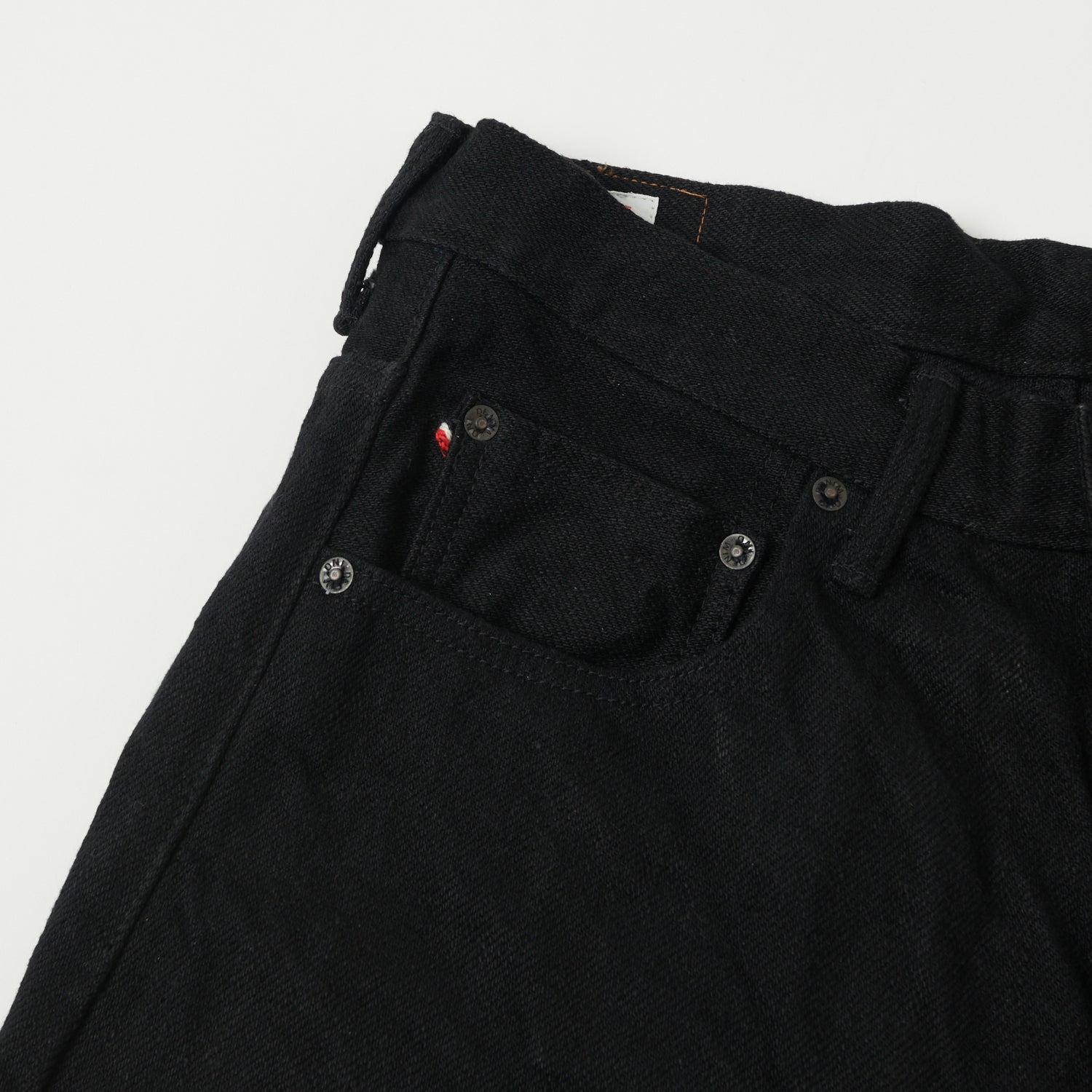 ONI Denim 200ZR-BKBK 20oz 'Secret Denim' Wide Straight Jean - Black One Wash