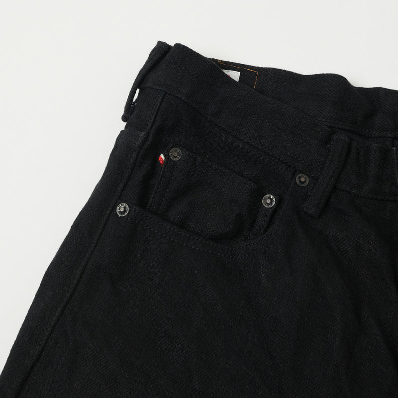 ONI 200ZR-BKBK 'Secret Denim' Wide Straight Jean - One Wash - Black