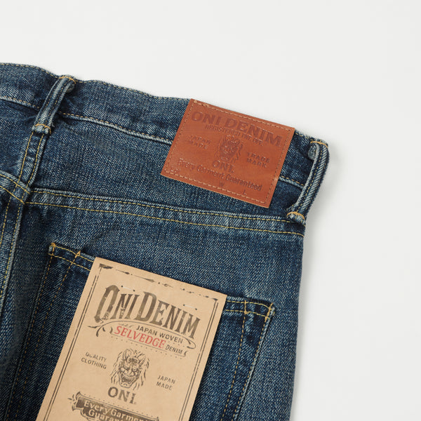 ONI 240 Low Tension 15oz Regular Tapered Jean - 18 Month Used Light Wash
