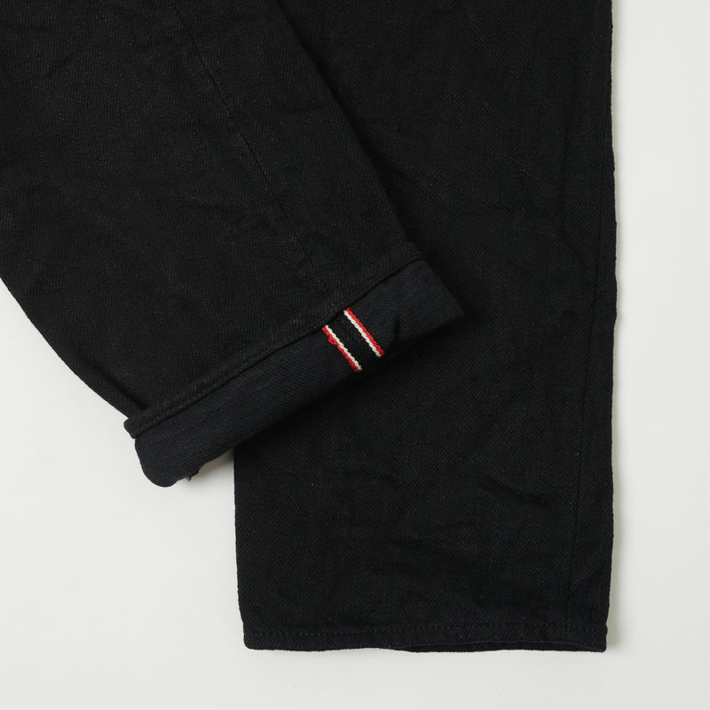 ONI 246ZR-BK 'Secret Denim' Regular Straight Jean - One Wash - Black