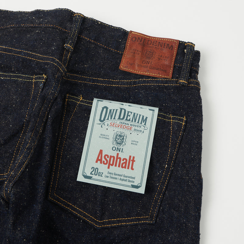 ONI 288 'Asphalt' 20oz Regular Straight Jean - One Wash