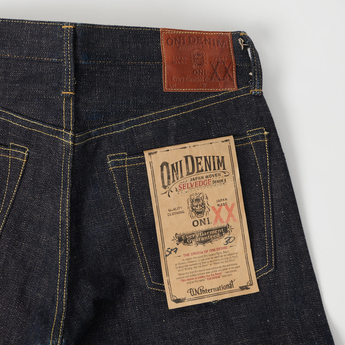 ONI Denim 517XX 16.5oz Slim Straight Jean - Raw