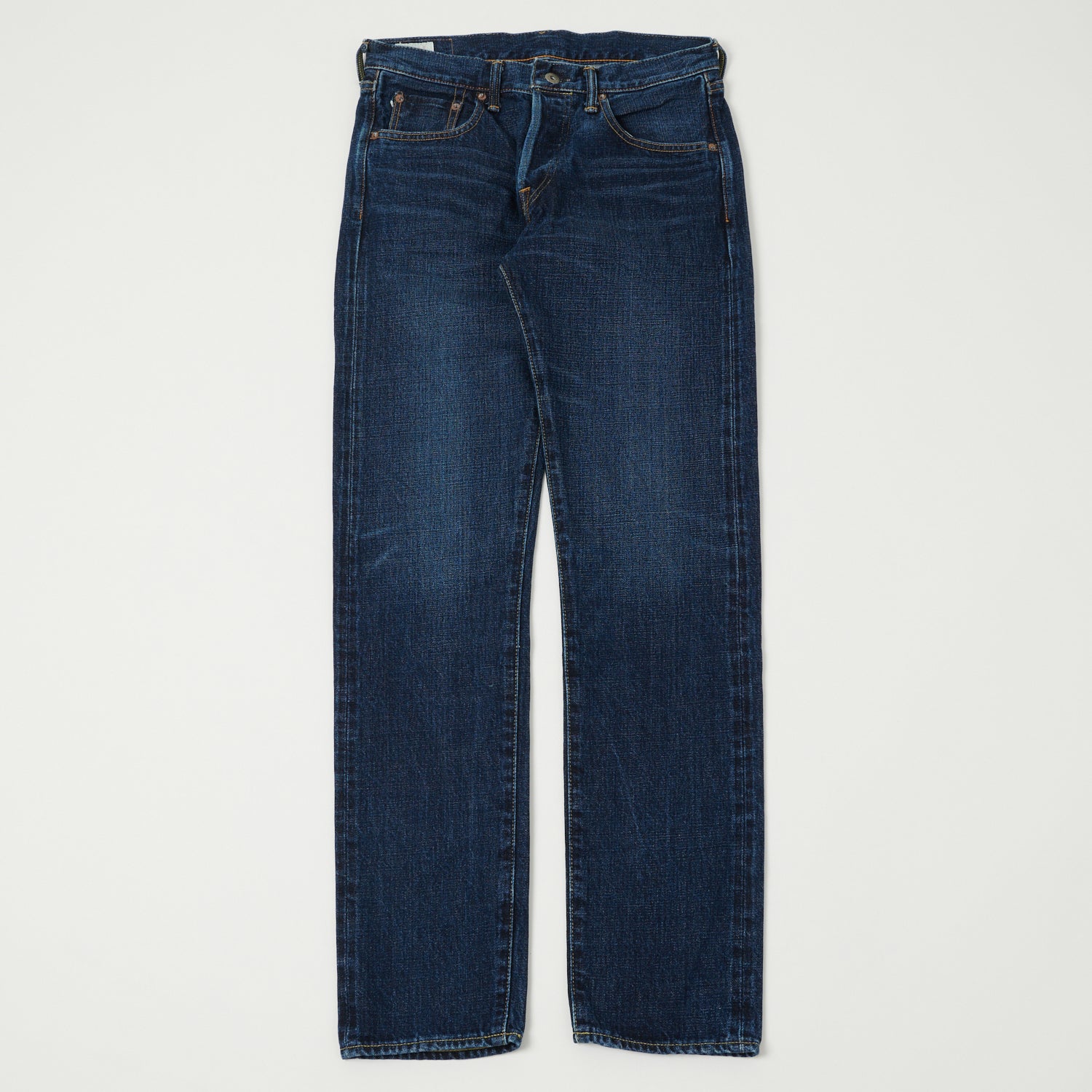 ONI Denim 540 Low Tension 15oz Regular Tapered Jean - 6 Month Used Dark Wash