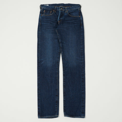 ONI Denim 540 Low Tension 15oz Regular Tapered Jean - 6 Month Used Dark Wash