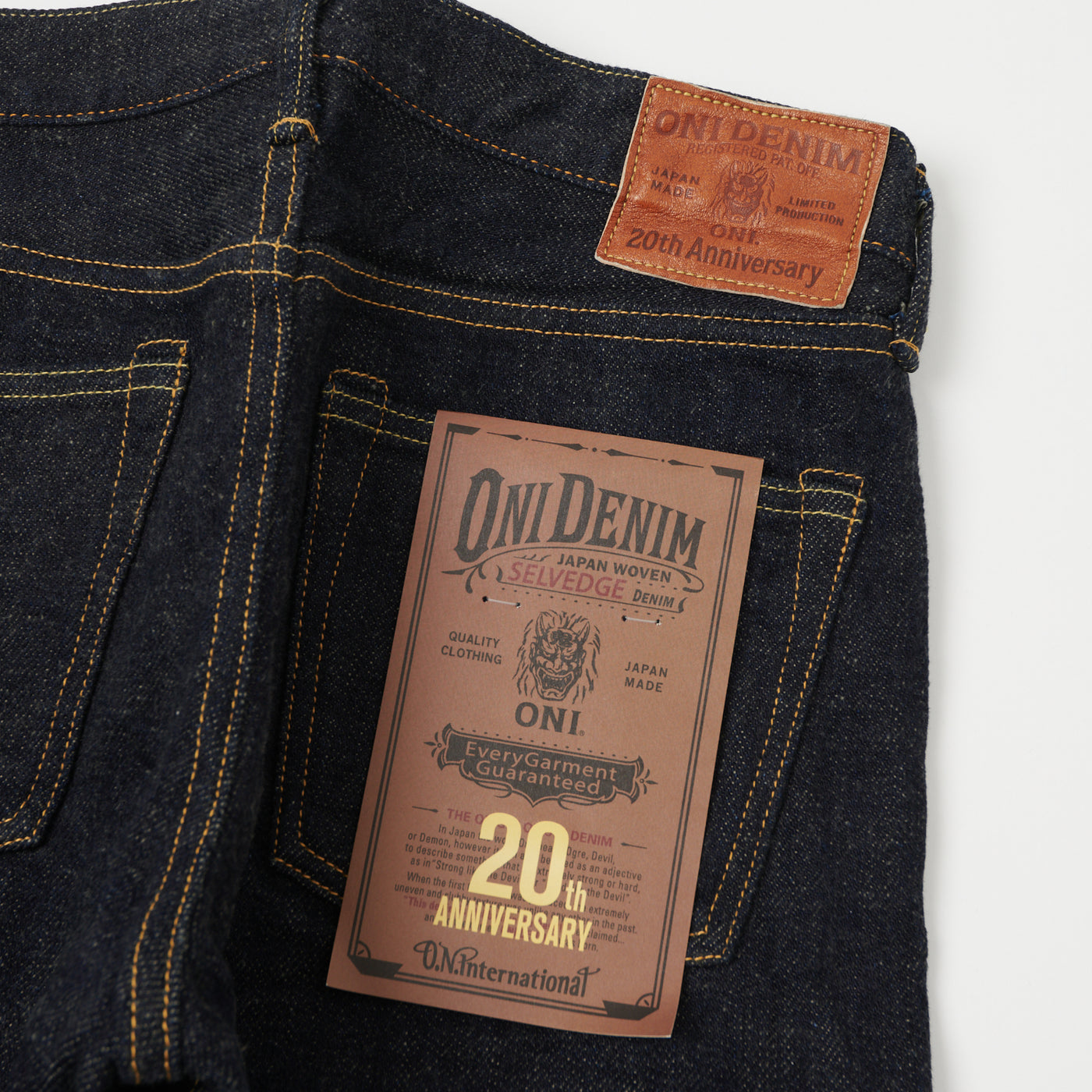 ONI 544 20th Anniversary Blue Cast Slim Straight Jean - One