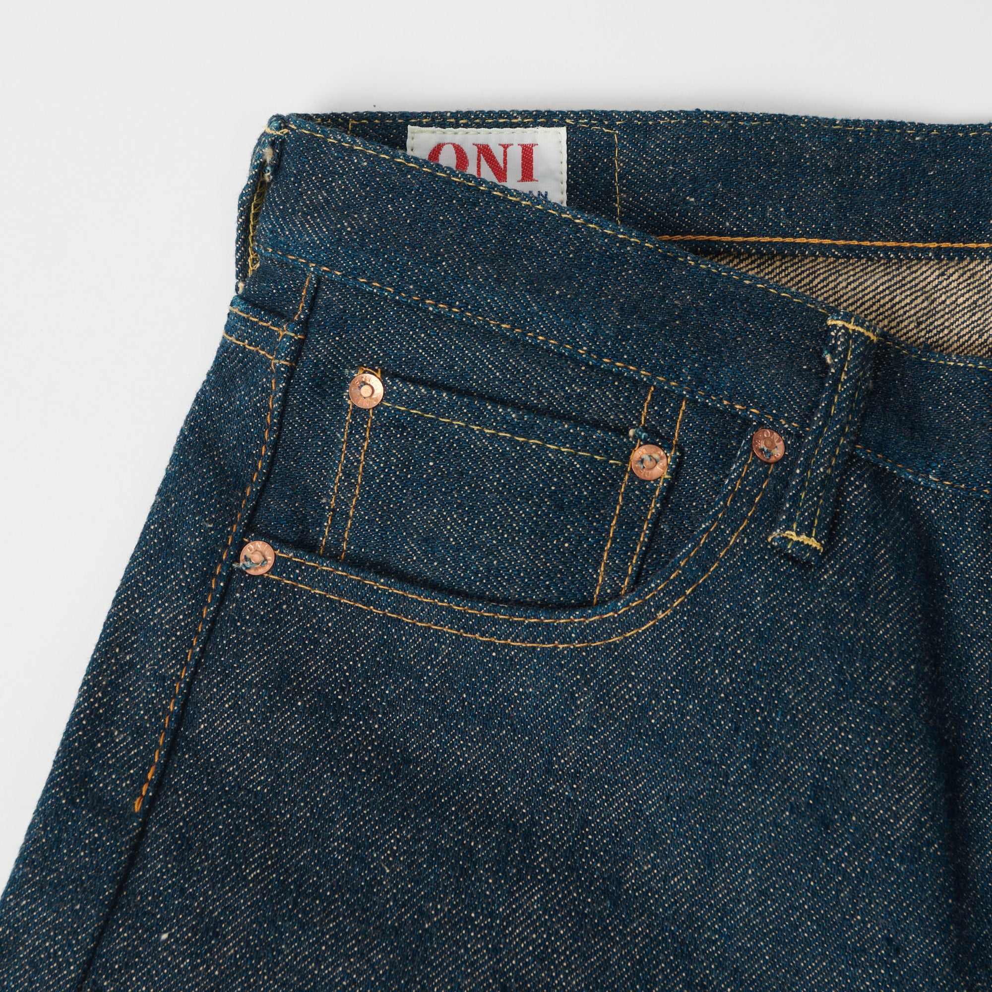 ONI Denim 575ZR Secret Denim 20oz Slim Straight Jean - Raw