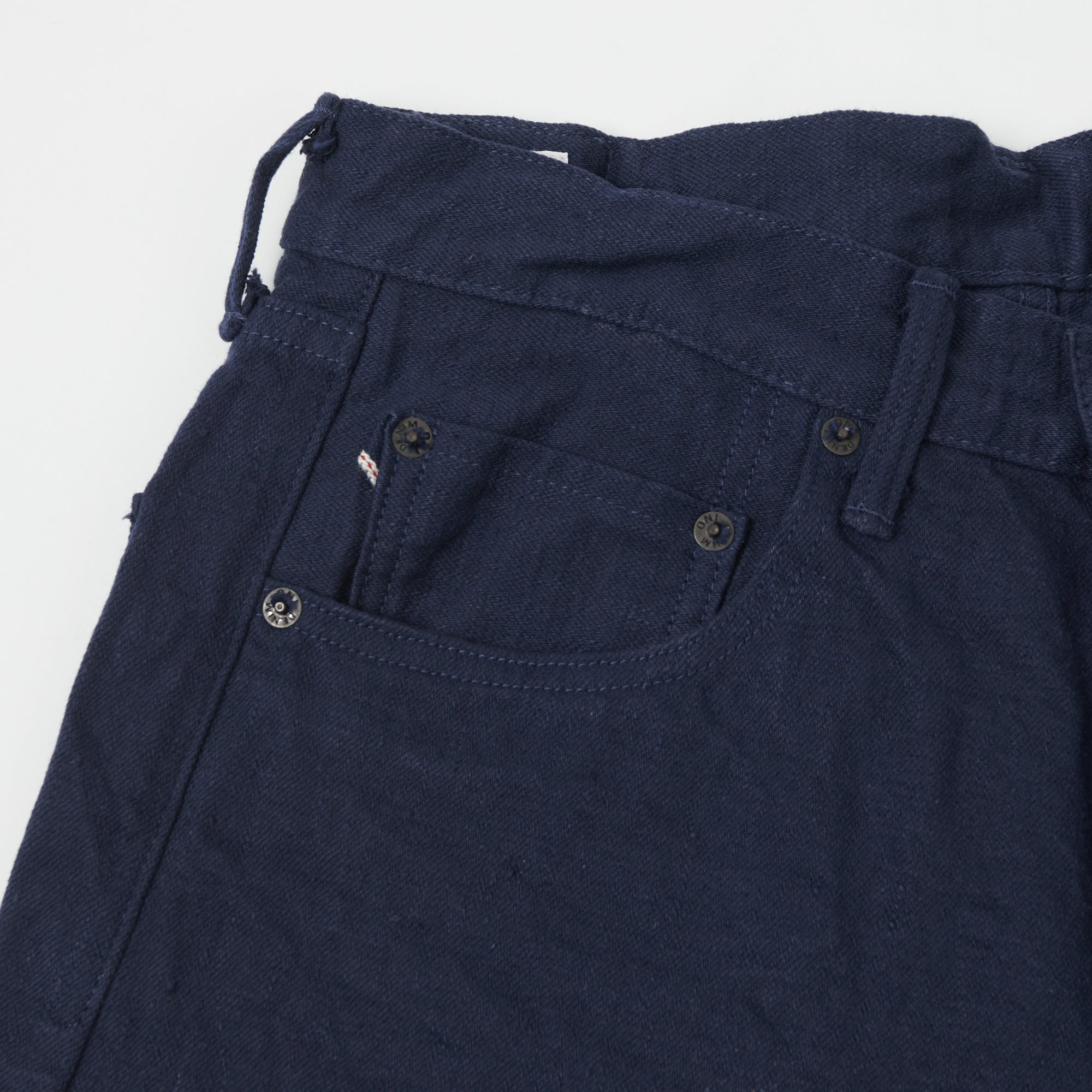 ONI Denim 612-NVNV 'Warp and Weft' 12oz Regular Tapered Jean - Navy One Wash