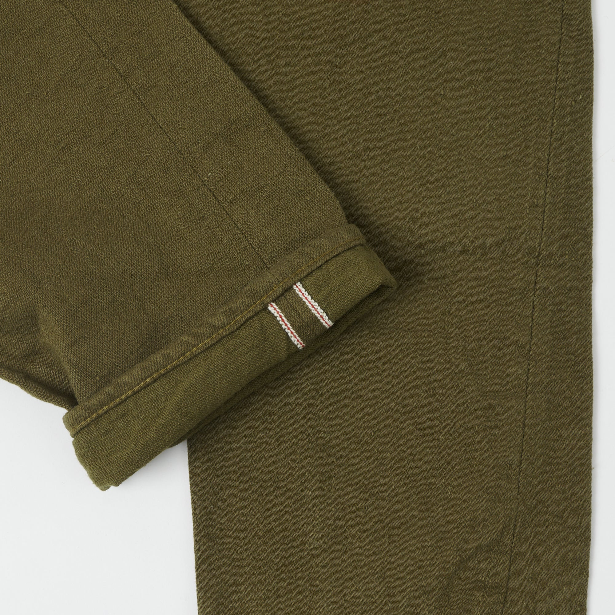 ONI Denim 612-OLOL 'Warp and Weft' 12oz Regular Tapered Jean - Olive One Wash