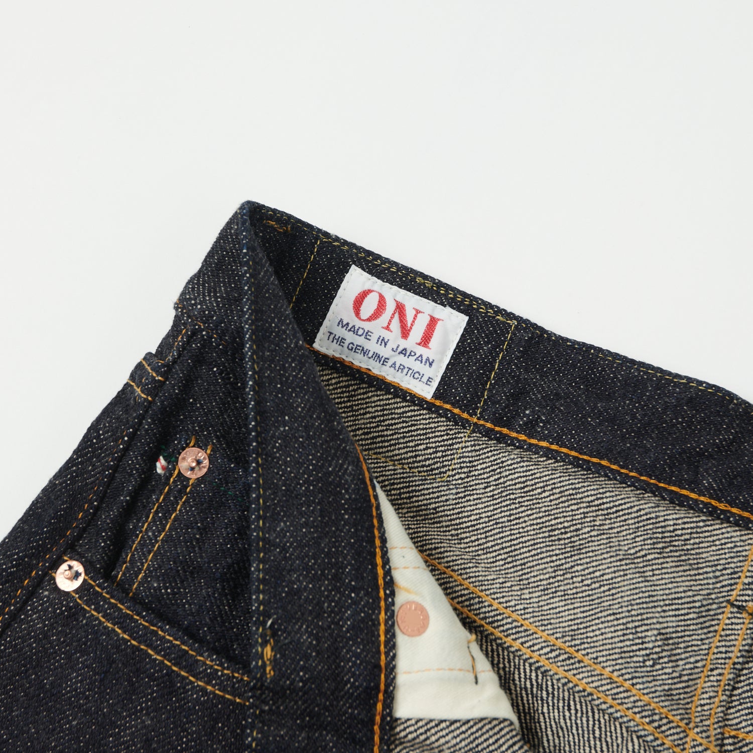 ONI Denim 902-DIZR 20oz 'Dark Indigo Secret Denim' Regular Tapered Jean - One Wash