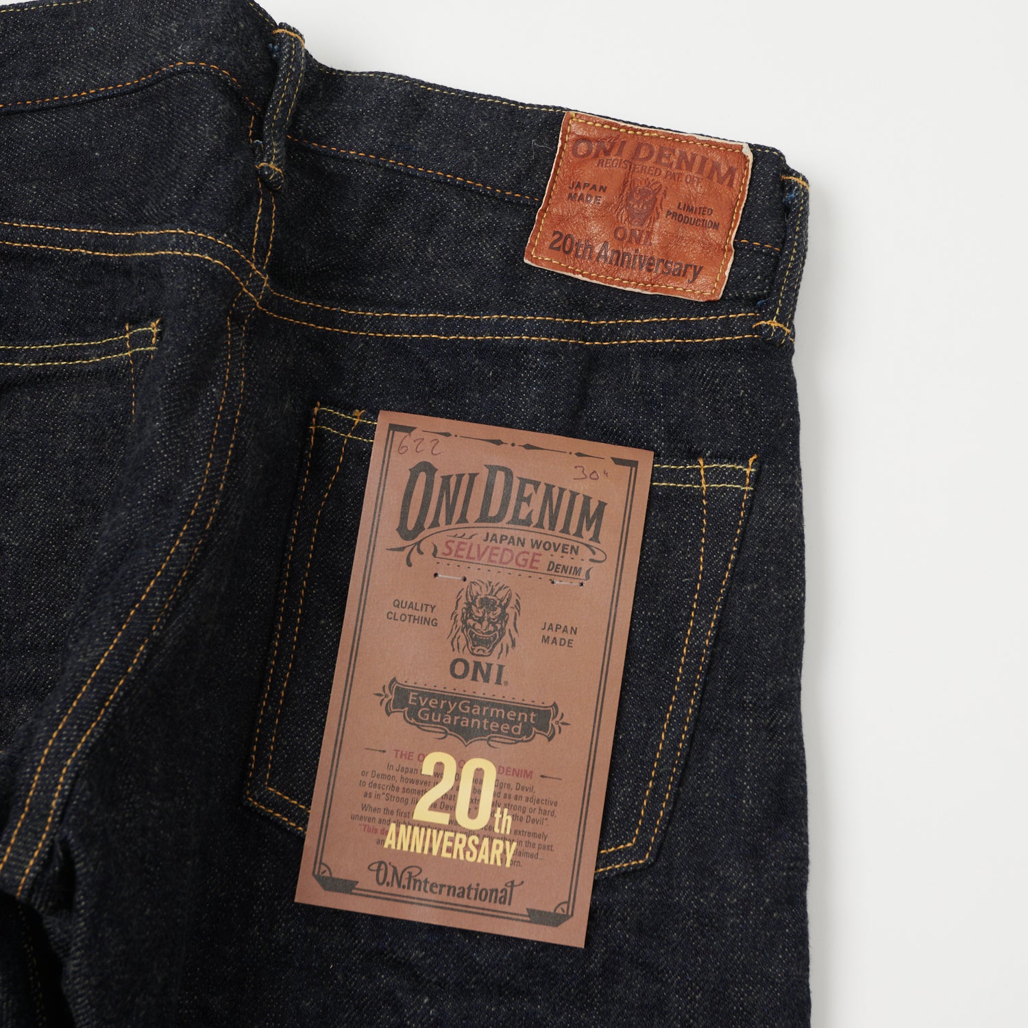 ONI Denim 622 20th Anniversary Blue Cast Regular Tapered Jean