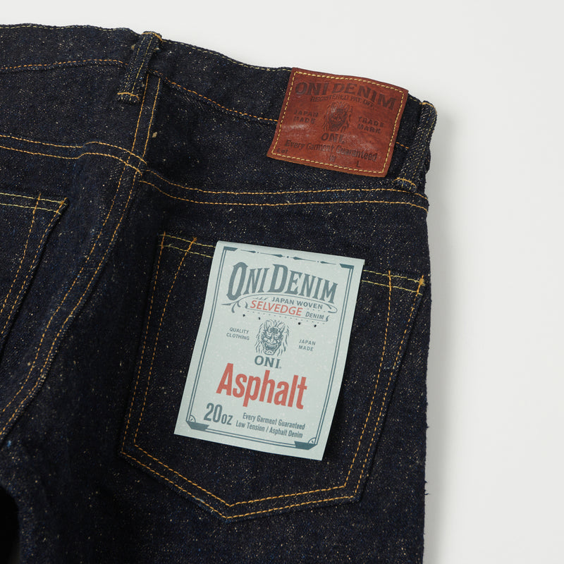 ONI 622 'Asphalt' 20oz Regular Tapered Jean - One Wash
