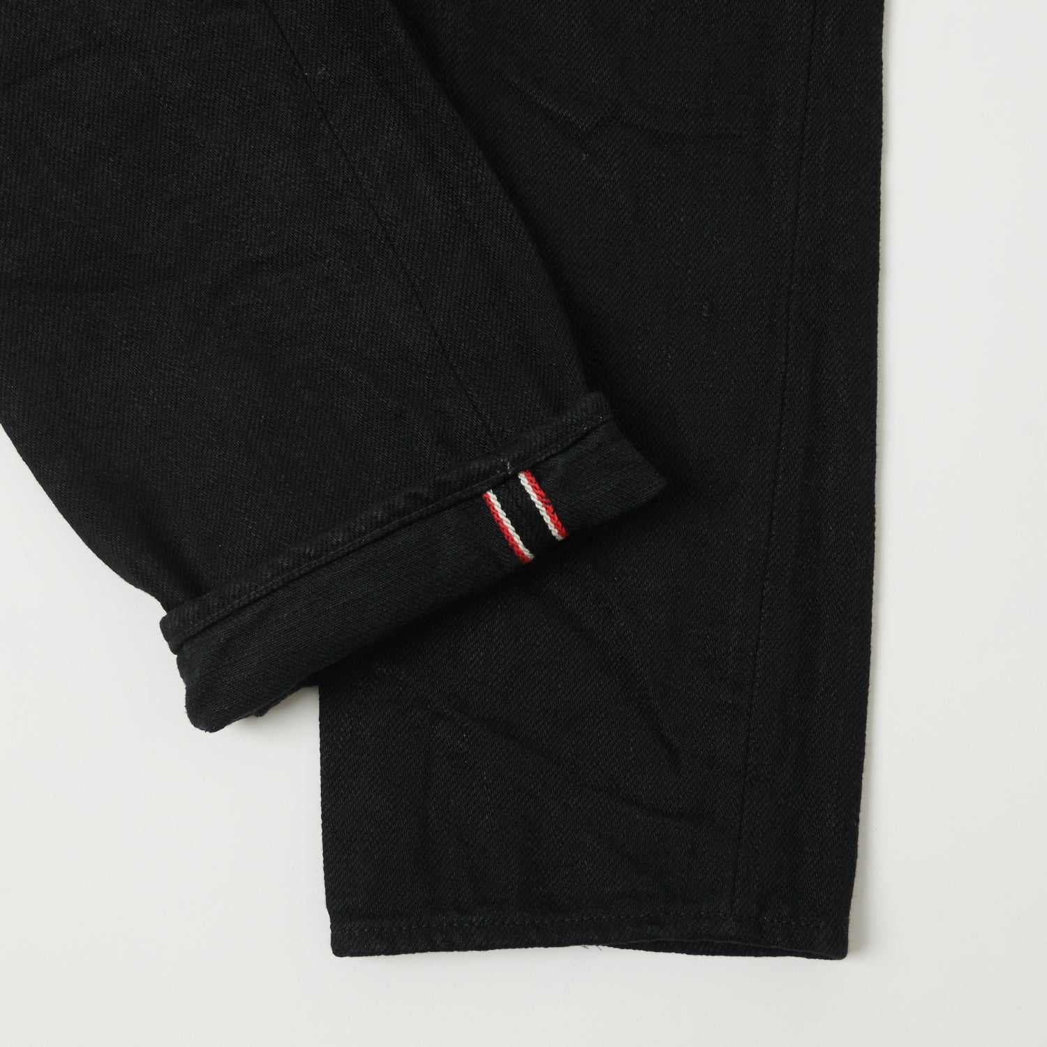 ONI Denim 622ZR-BKBK 20oz Secret Denim Relaxed Tapered Jean - One Wash - Black