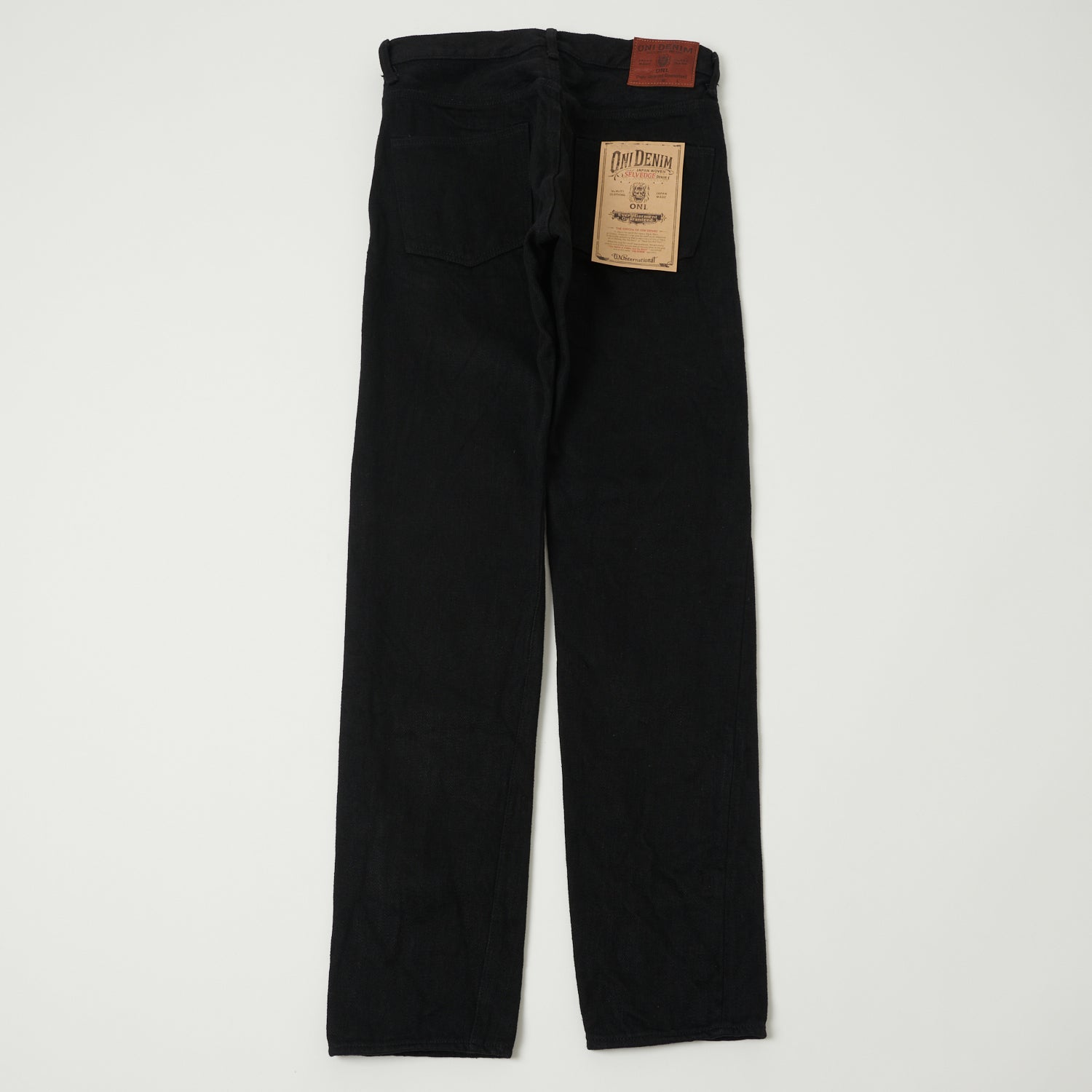 ONI Denim 902ZR-BK Secret Denim Tapered Jean - One Wash – SON OF A