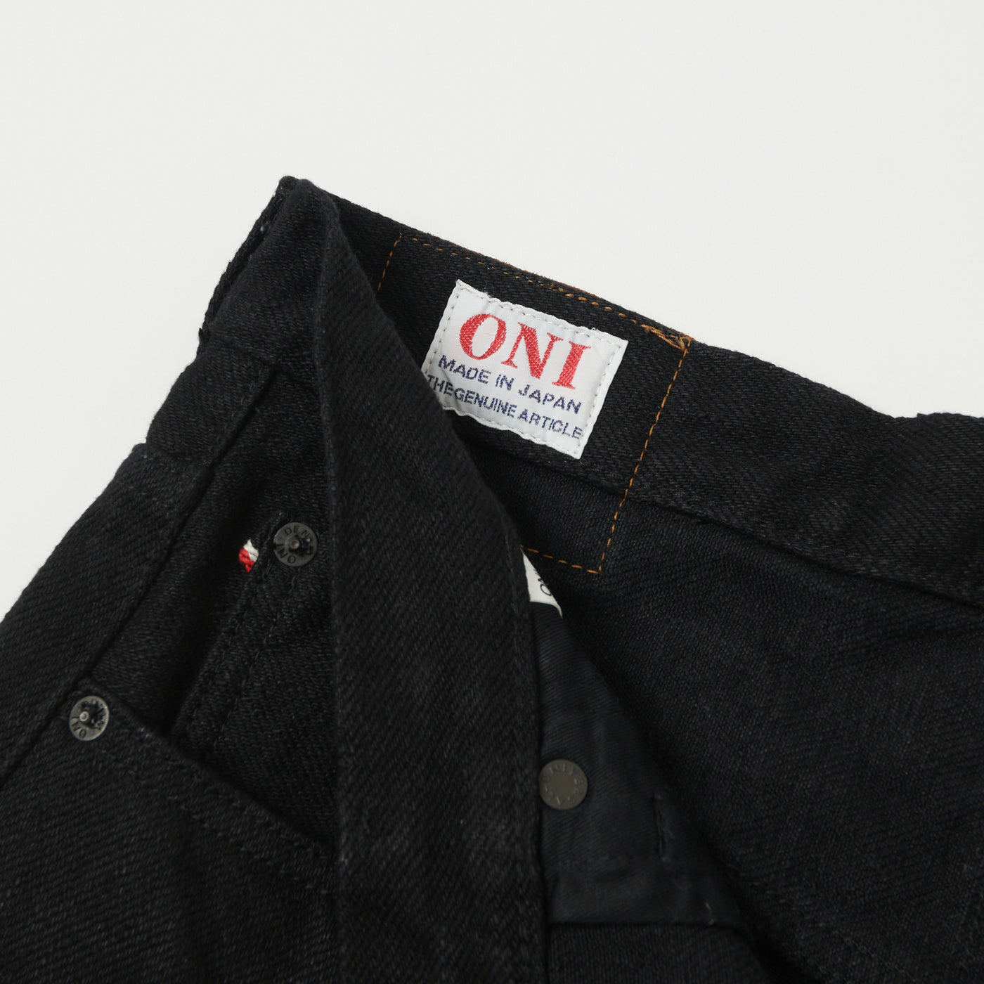 ONI DENIM 鬼デニム　デニムパンツ　Oni-902ZR　日本製　31 ONI Denim 902ZR-BK Secret Denim Tapered Jean - One Wash