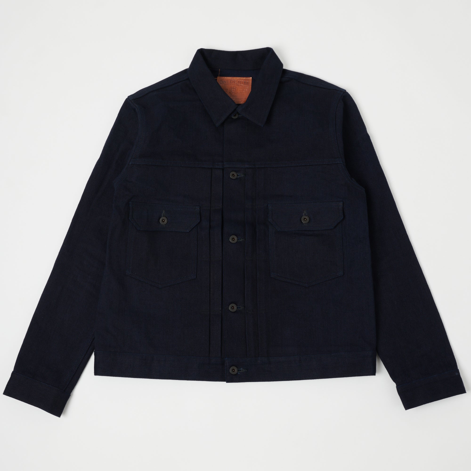 ONI Denim 02517ID17 Type II Double Indigo Denim Jacket