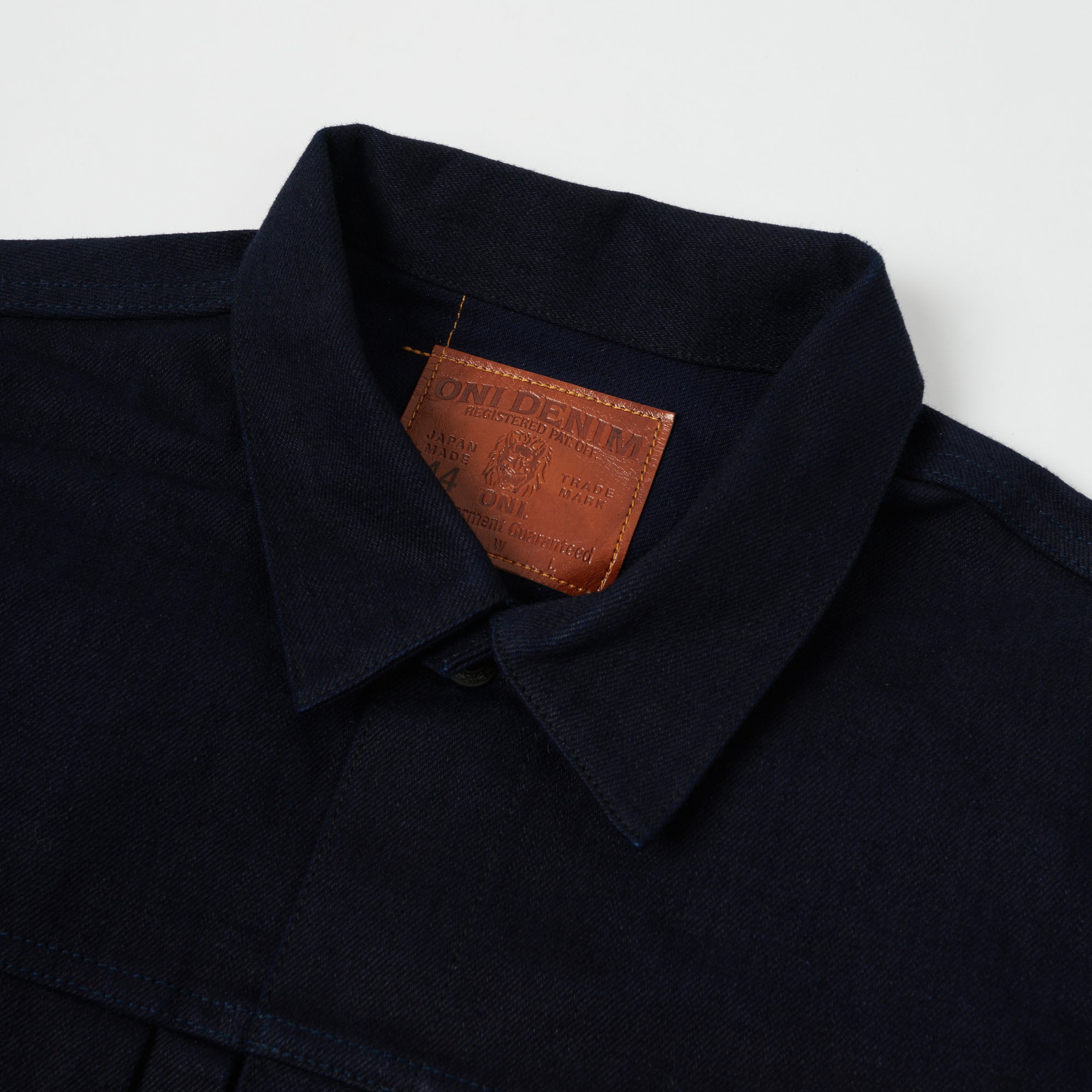 ONI Denim 02517ID17 Type II Double Indigo Denim Jacket