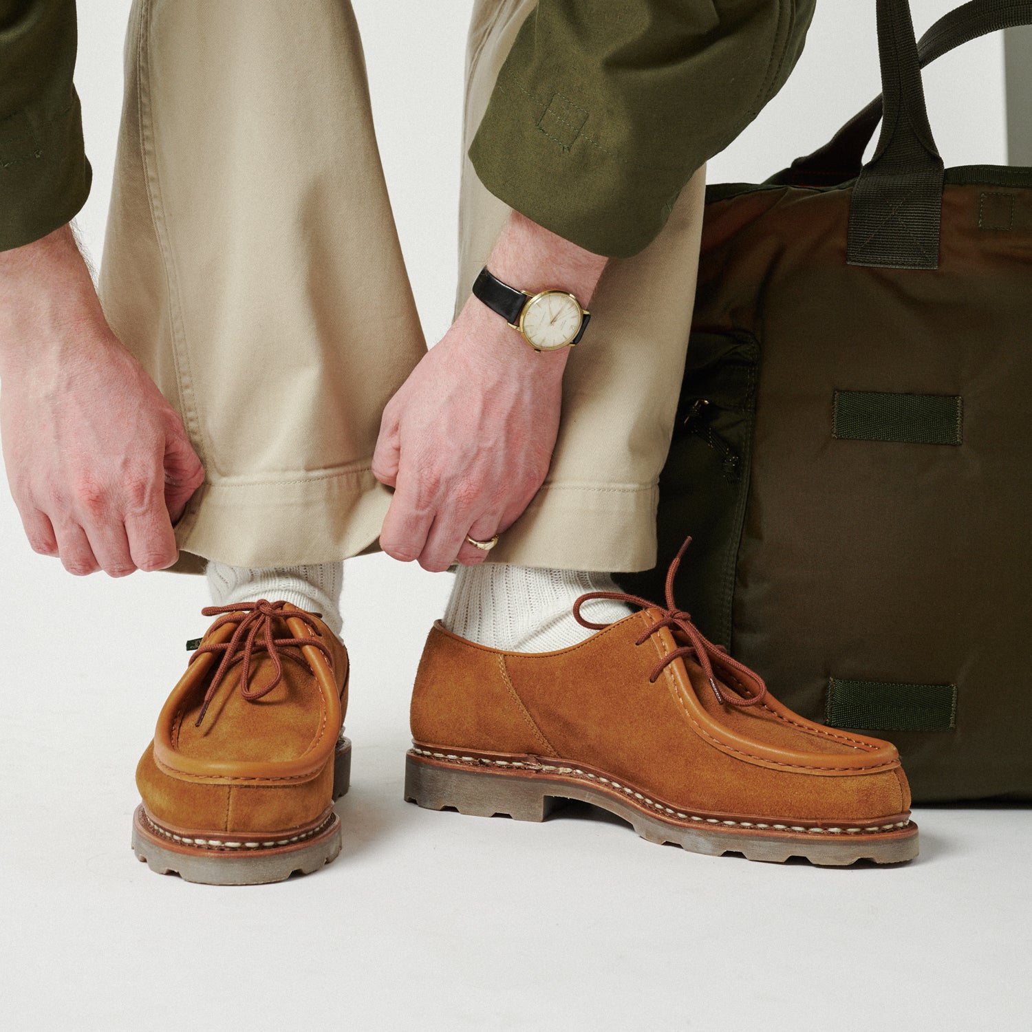 Paraboot Michael Marche Shoe - Nut Velours Whisky – SON OF A STAG