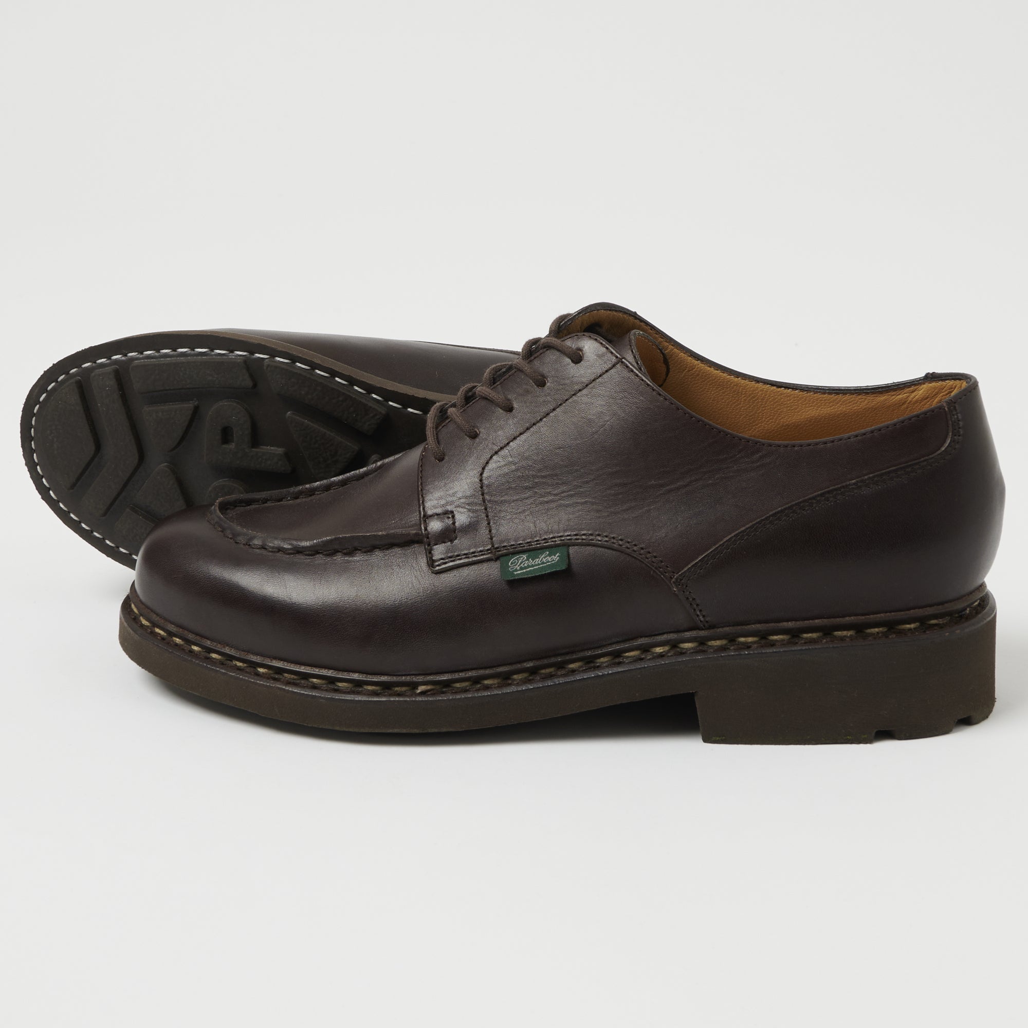Paraboot Chambord Tex Shoe - Brown Lisse Café – SON OF A STAG