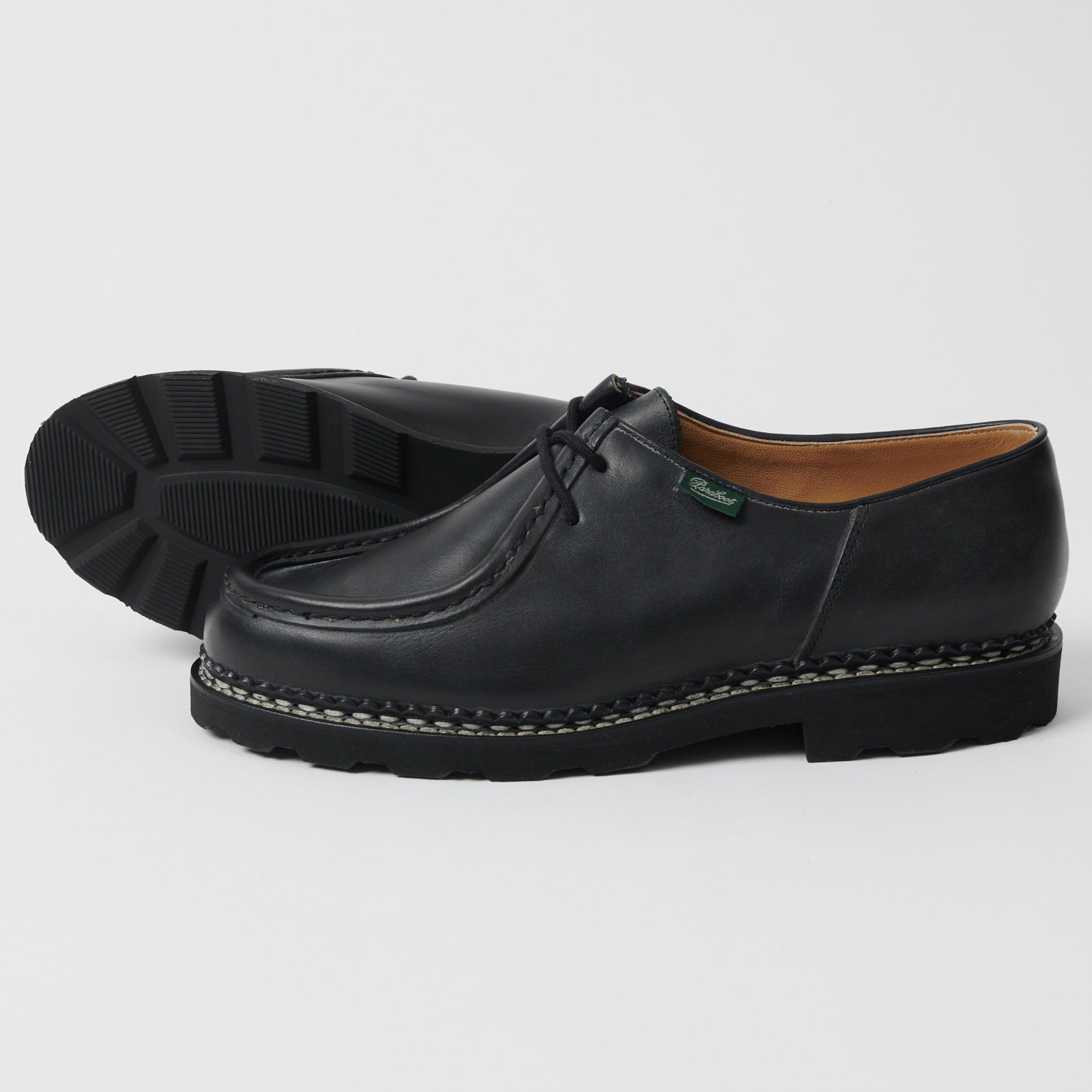 Paraboot Michael Marche Shoe - Black Lisse Noir – SON OF A STAG