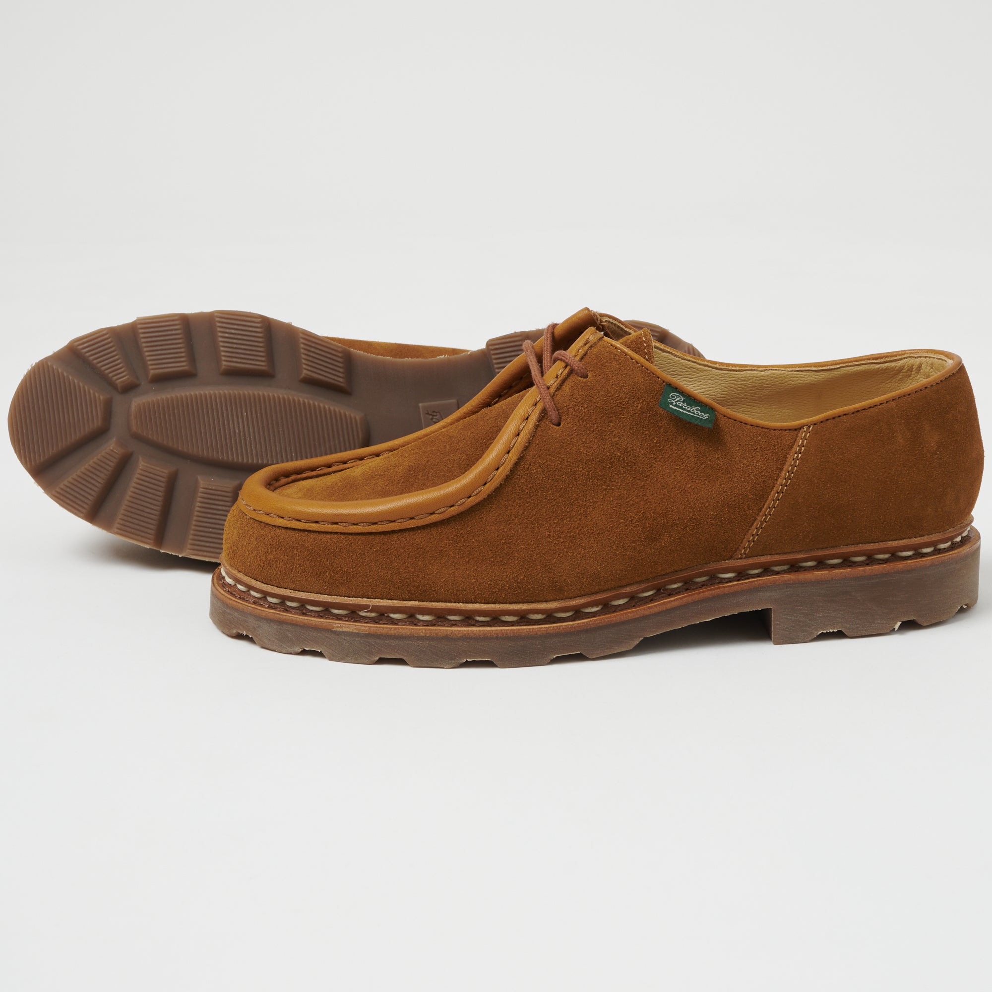 Paraboot Michael Marche Shoe - Nut Velours Whisky