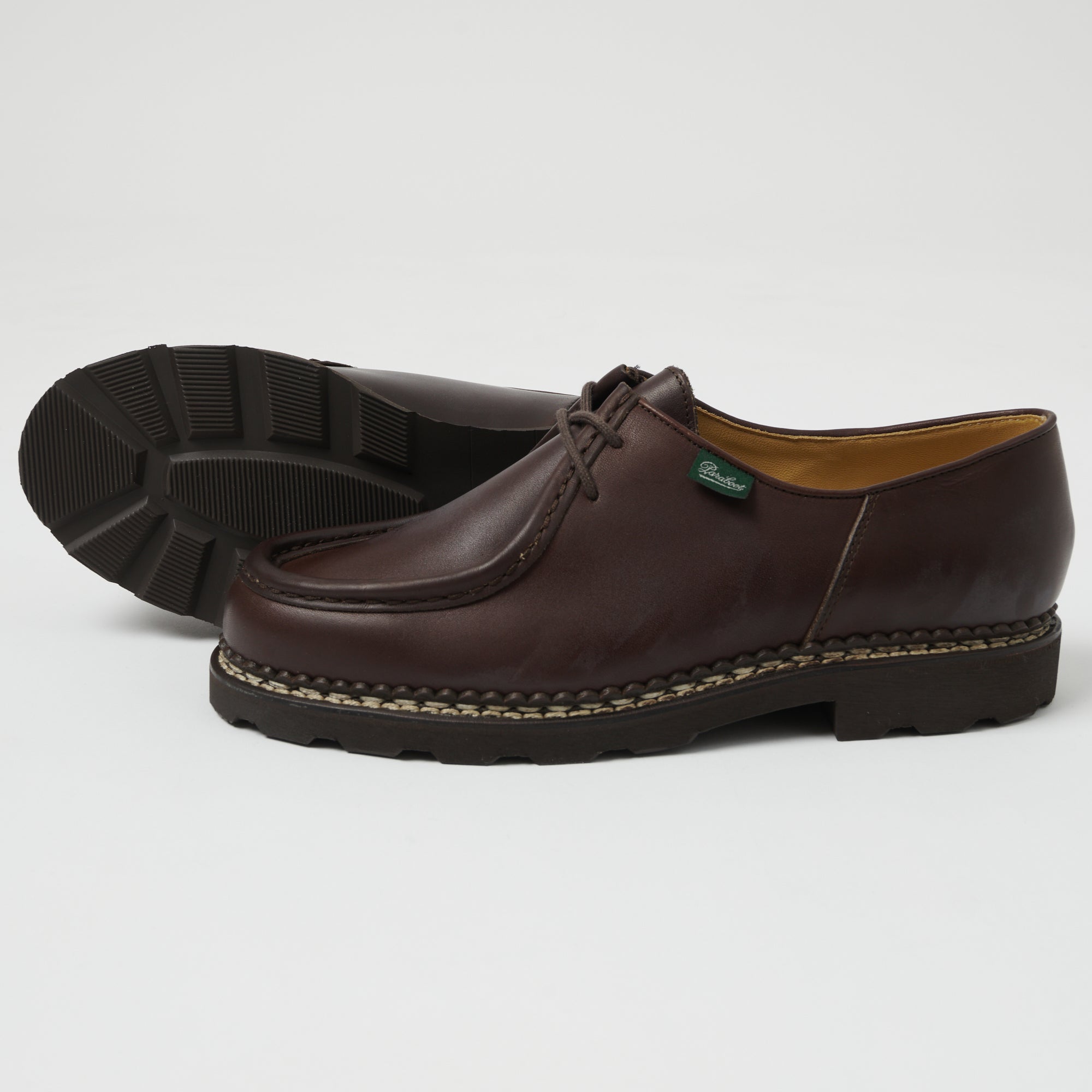 Paraboot Michael Marche Shoe - Brown Lisse Café