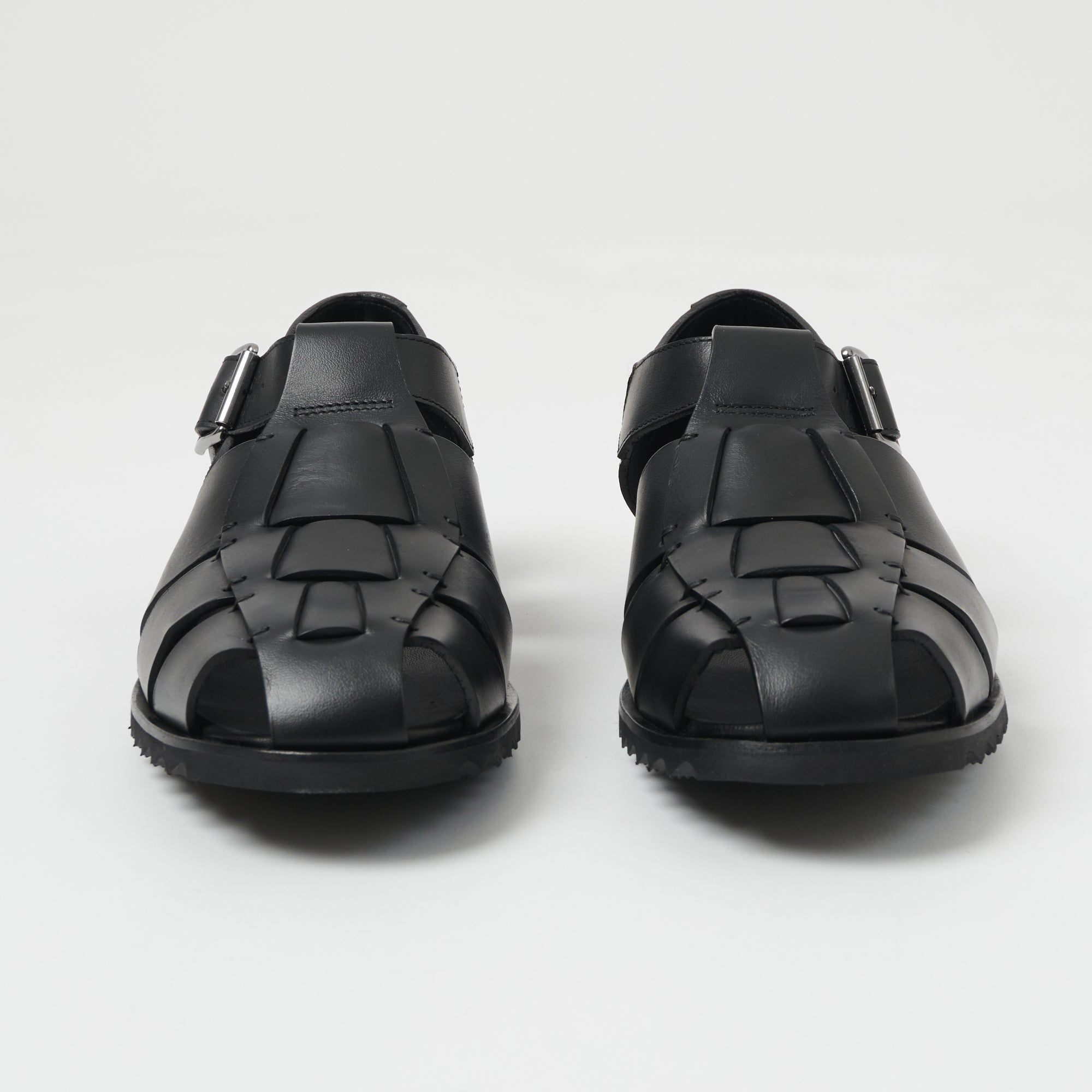 Paraboot Pacific Sport Sandal - Black Lisse Noir