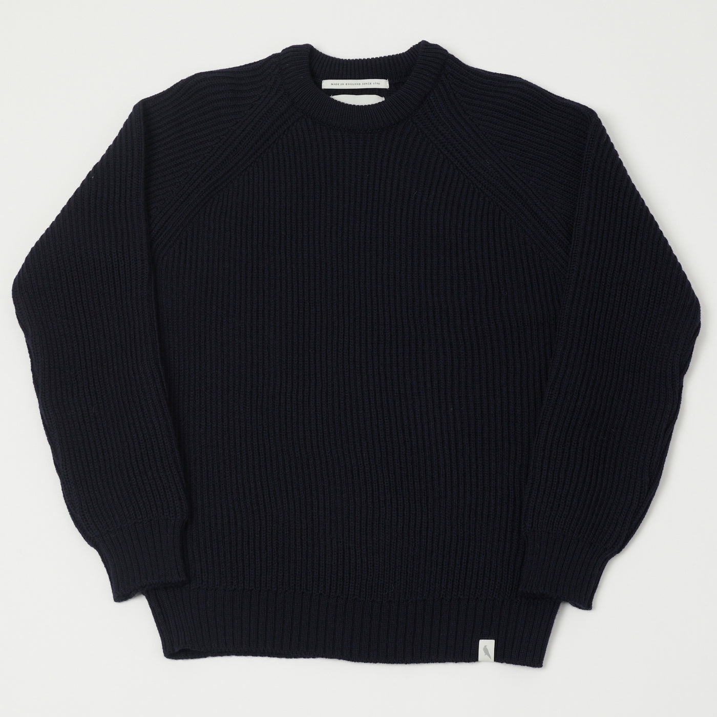 Peregrine Ford Crew Neck Jumper - Navy