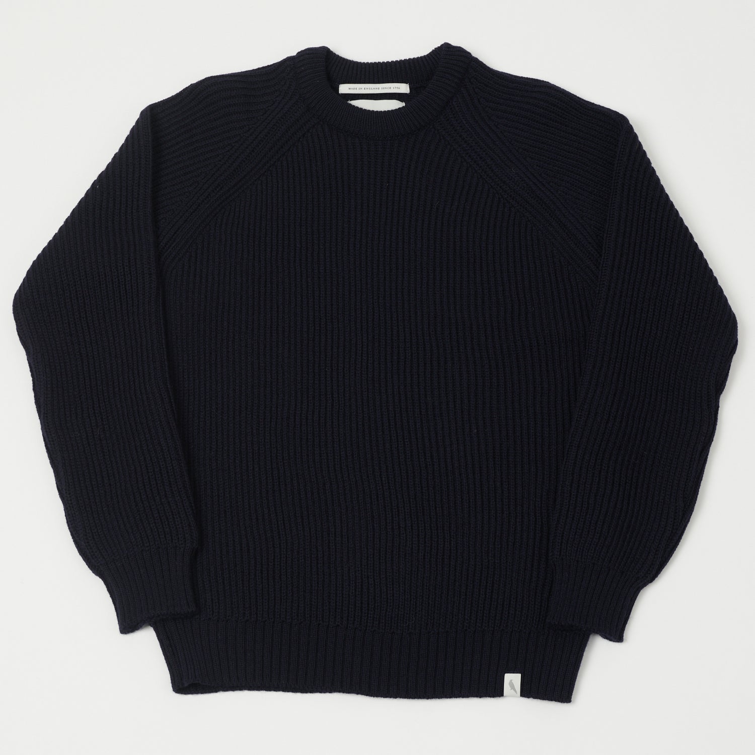 Peregrine Ford Crew Neck Jumper - Navy
