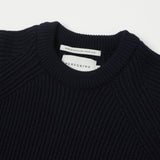 Peregrine Ford Crew Neck Jumper - Navy