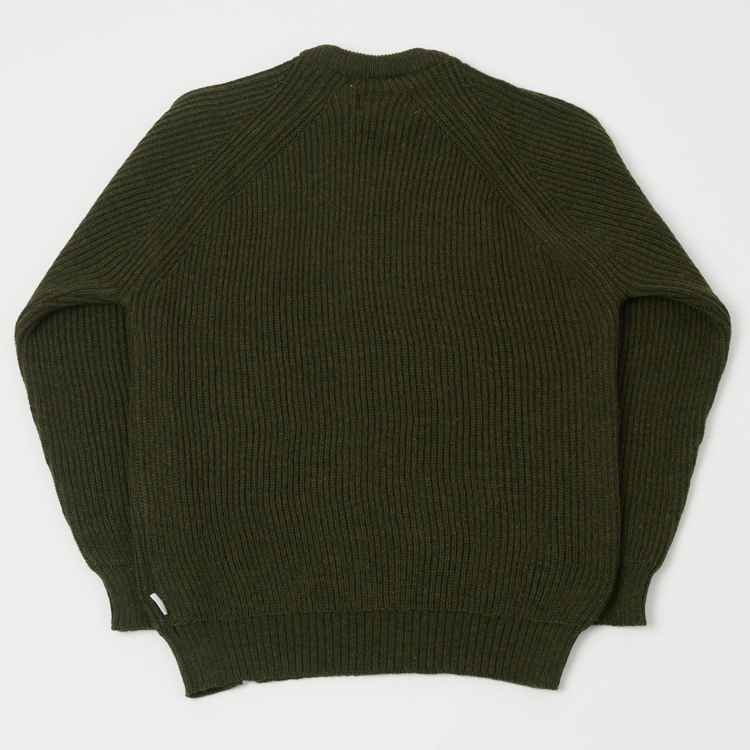 Peregrine Ford Crew Neck Jumper - Olive