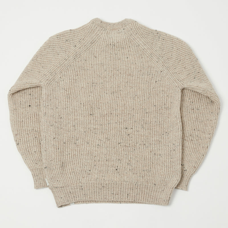 Peregrine Ford Crew Neck Jumper - Oatmeal