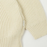 Peregrine Ford Zip Neck Jumper - Ecru
