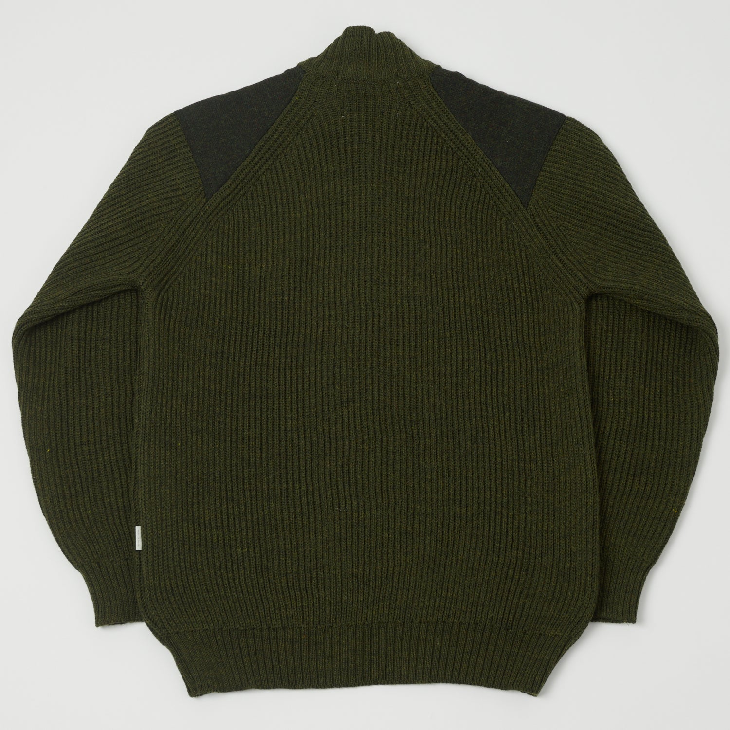 Peregrine Foxton Quarter Zip Jumper - Olive