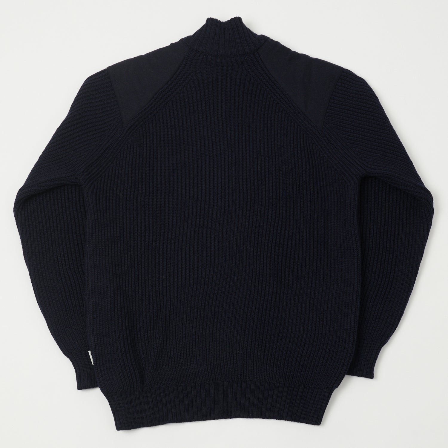 Peregrine Foxton Quarter Zip Jumper - Navy