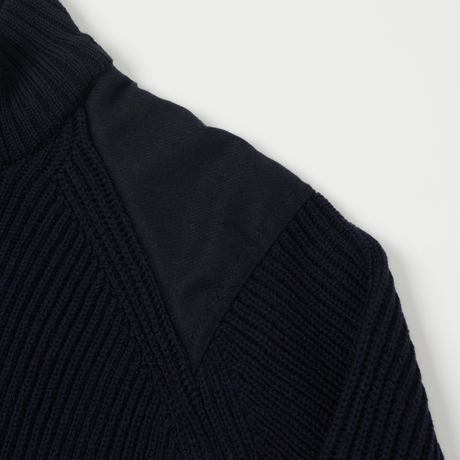 Peregrine Foxton Quarter Zip Jumper - Navy