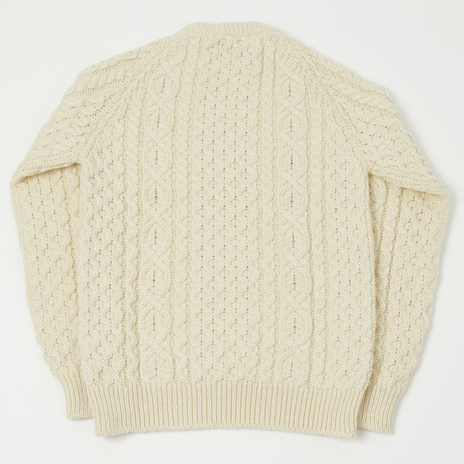 Peregrine Hudson Aran Jumper - Ecru