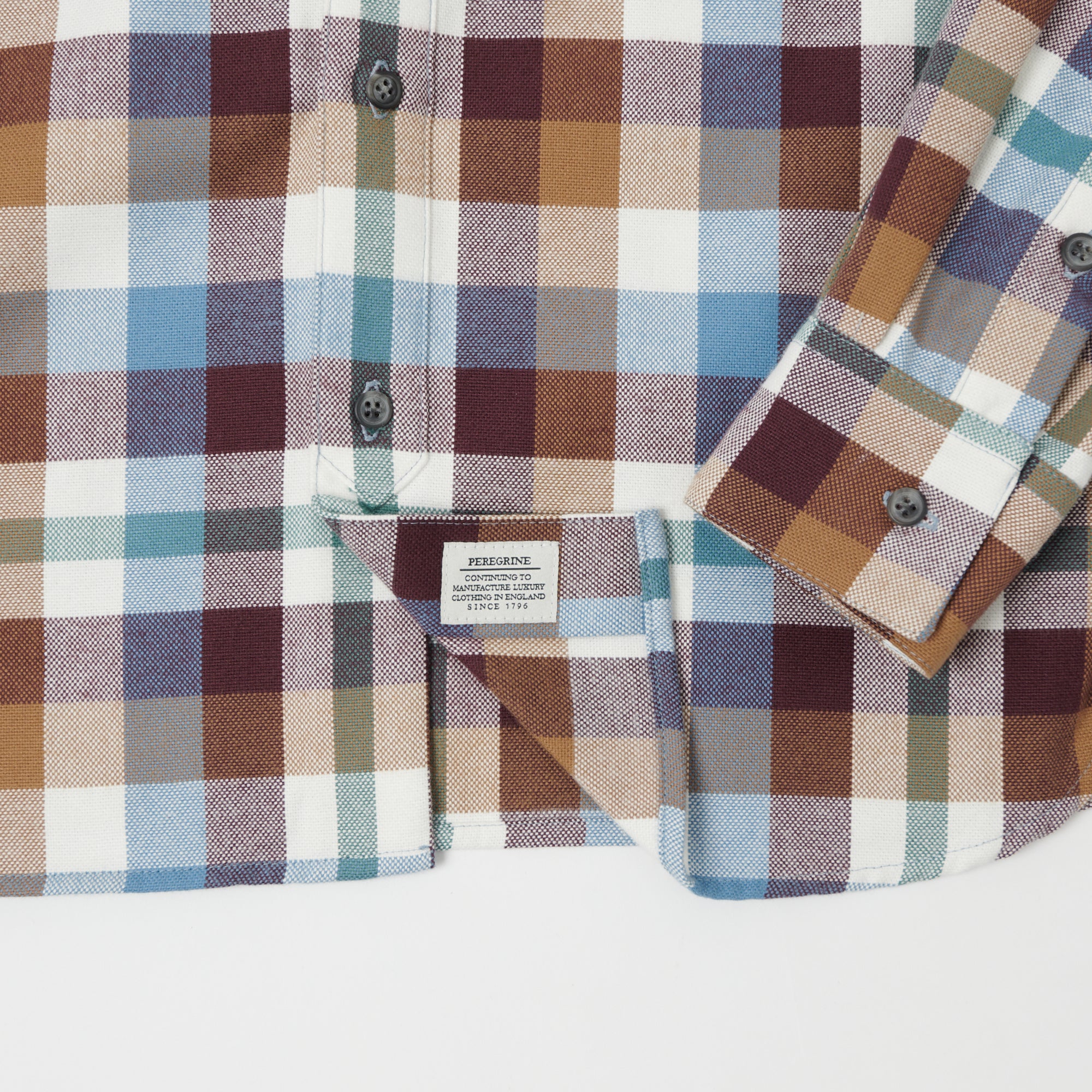 Peregrine Drill Check Shirt - Multi
