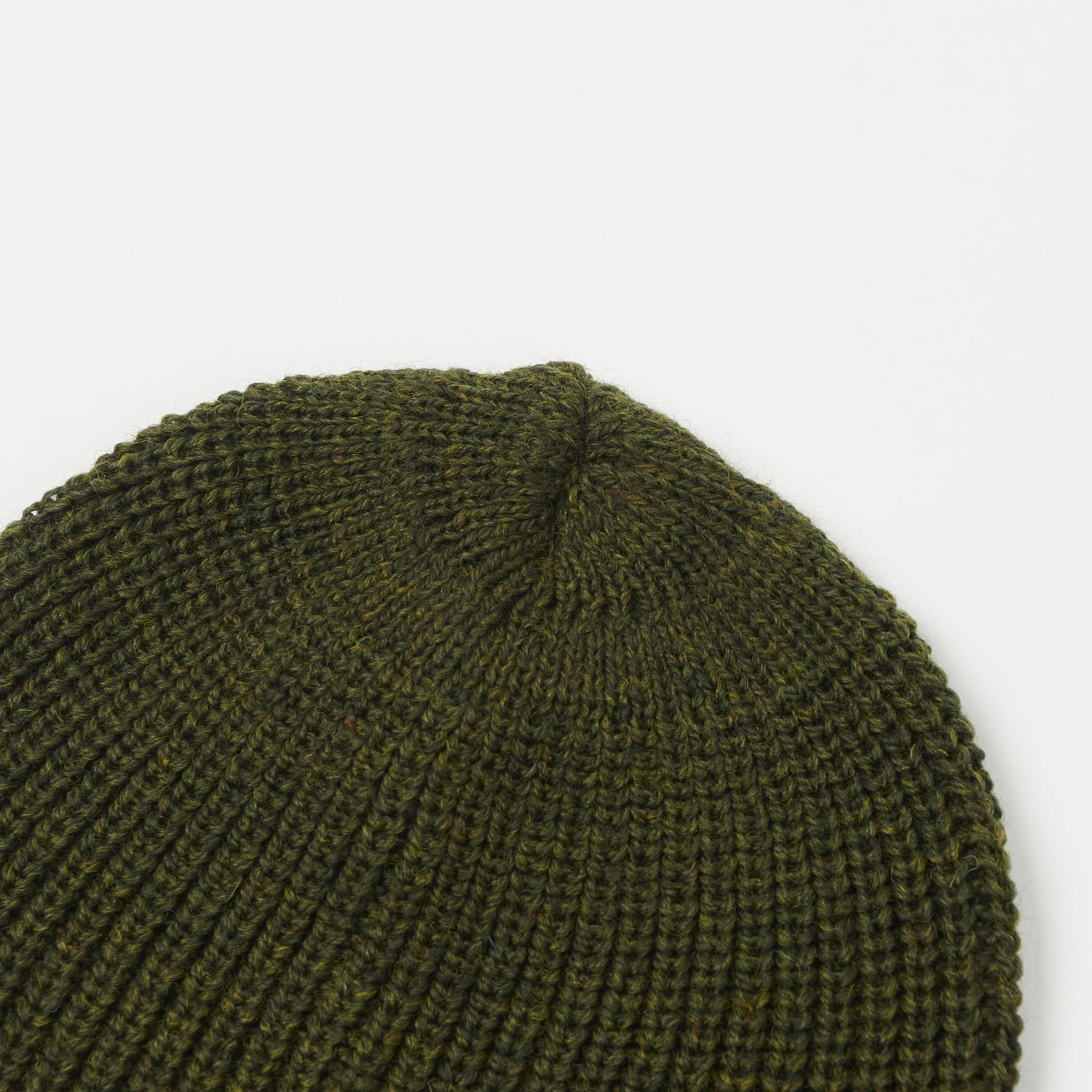Peregrine Porter Ribbed Beanie - Olive