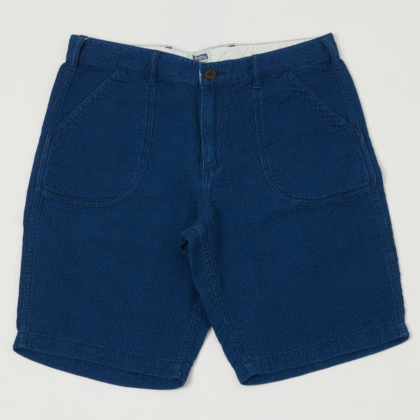 Pherrow's 16S-CSP2 Cotton Shorts - Indigo