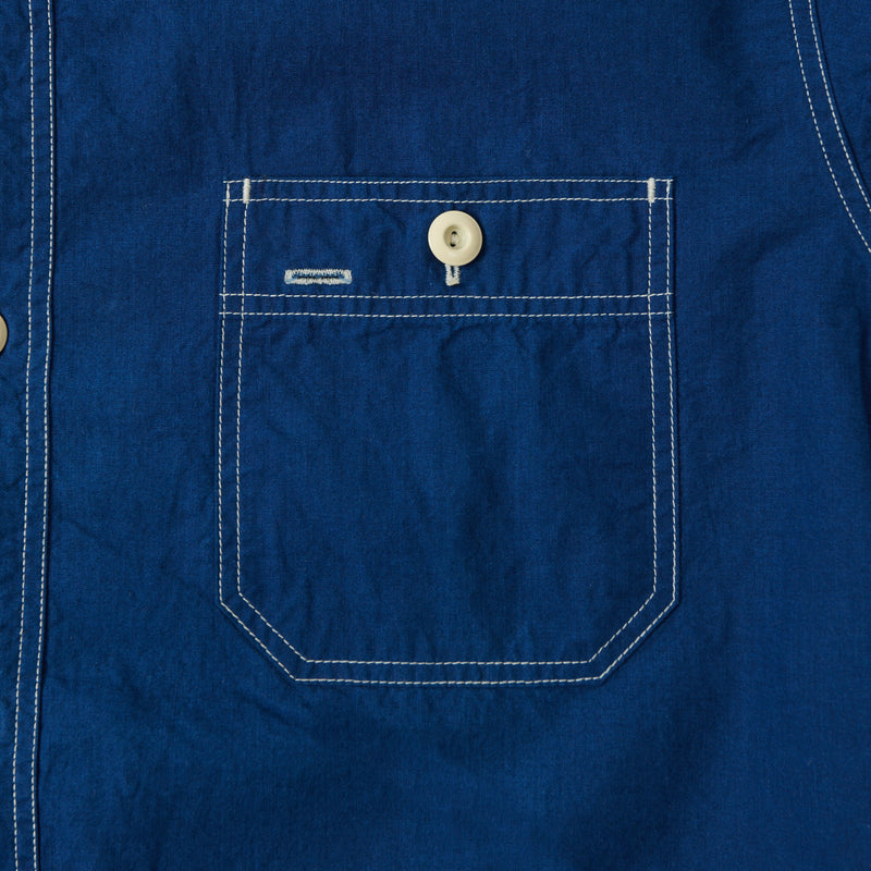 Pherrow's 720WS Work Shirt - Indigo